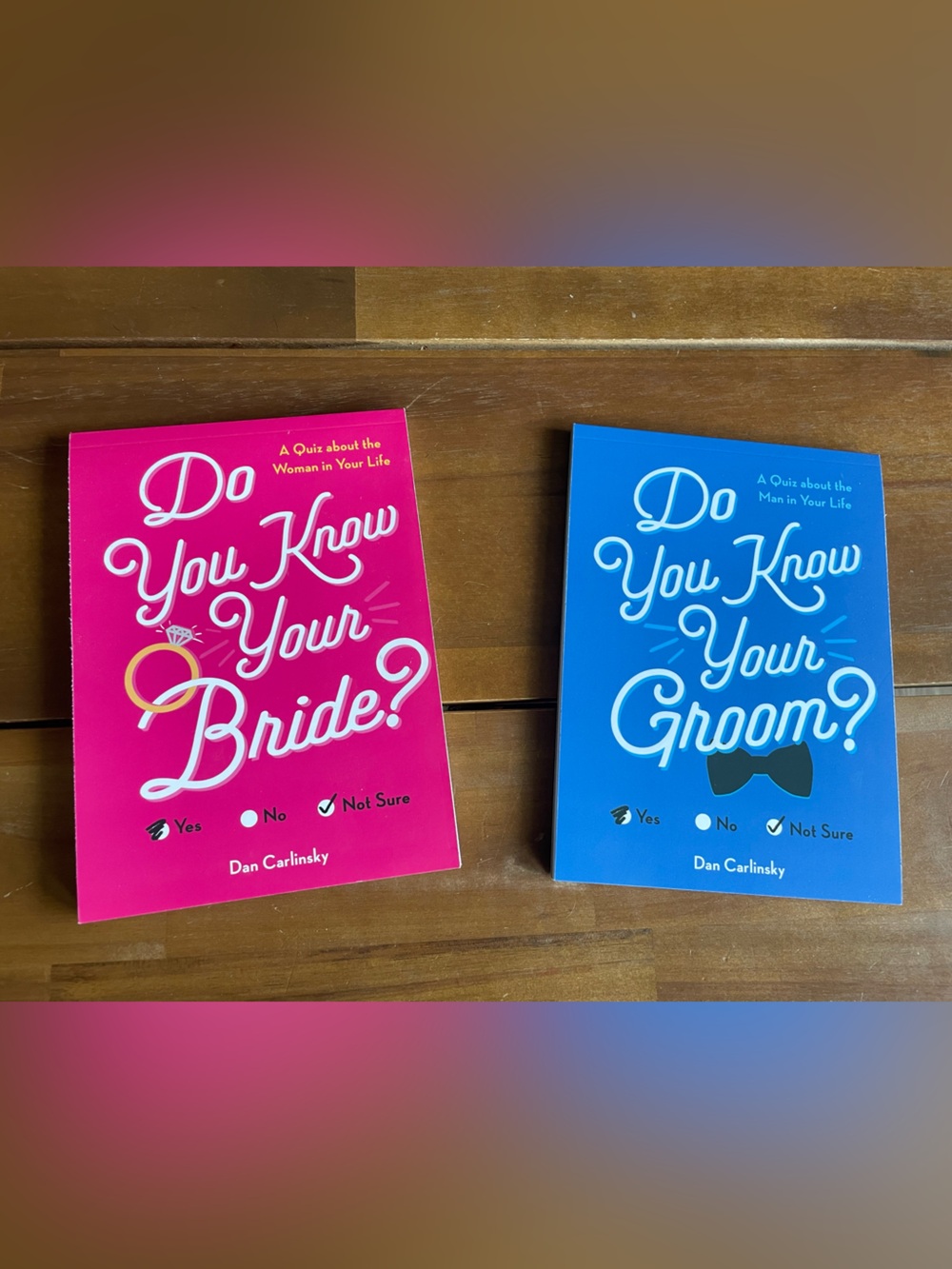 Do you know your bride and groom? quiz books